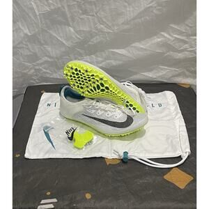 New Men’s 8.5 Nike Zoom Superfly Elite 2 Track Shoes White Spruce FZ9662-100